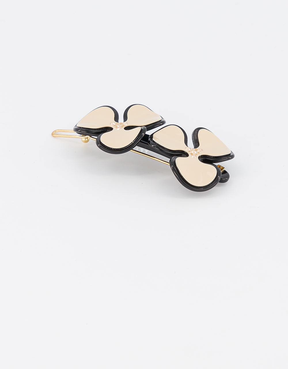 ALEXANDRE DE PARIS tenderly camelia side barrette