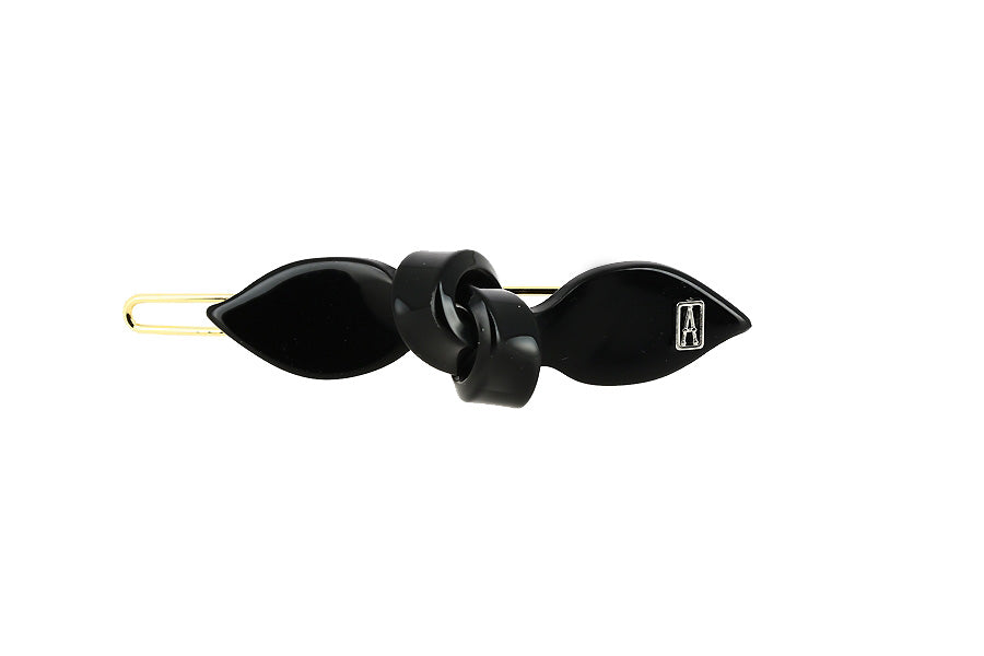 ALEXANDRE DE PARIS Twisted Bow Side Barrette
