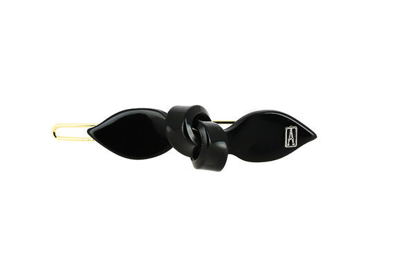 ALEXANDRE DE PARIS Twisted Bow Side Barrette