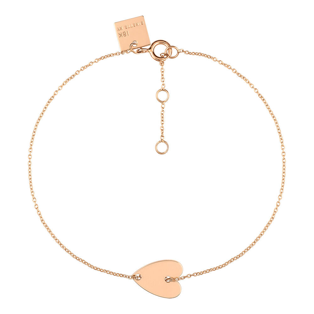 GINETTE NY Angèle mini heart bracelet