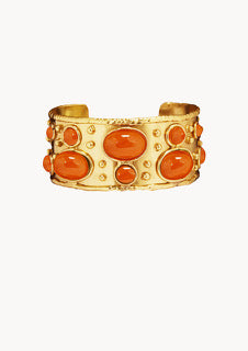 SYLVIA TOLEDANO Cornaline Byzantine Cuff