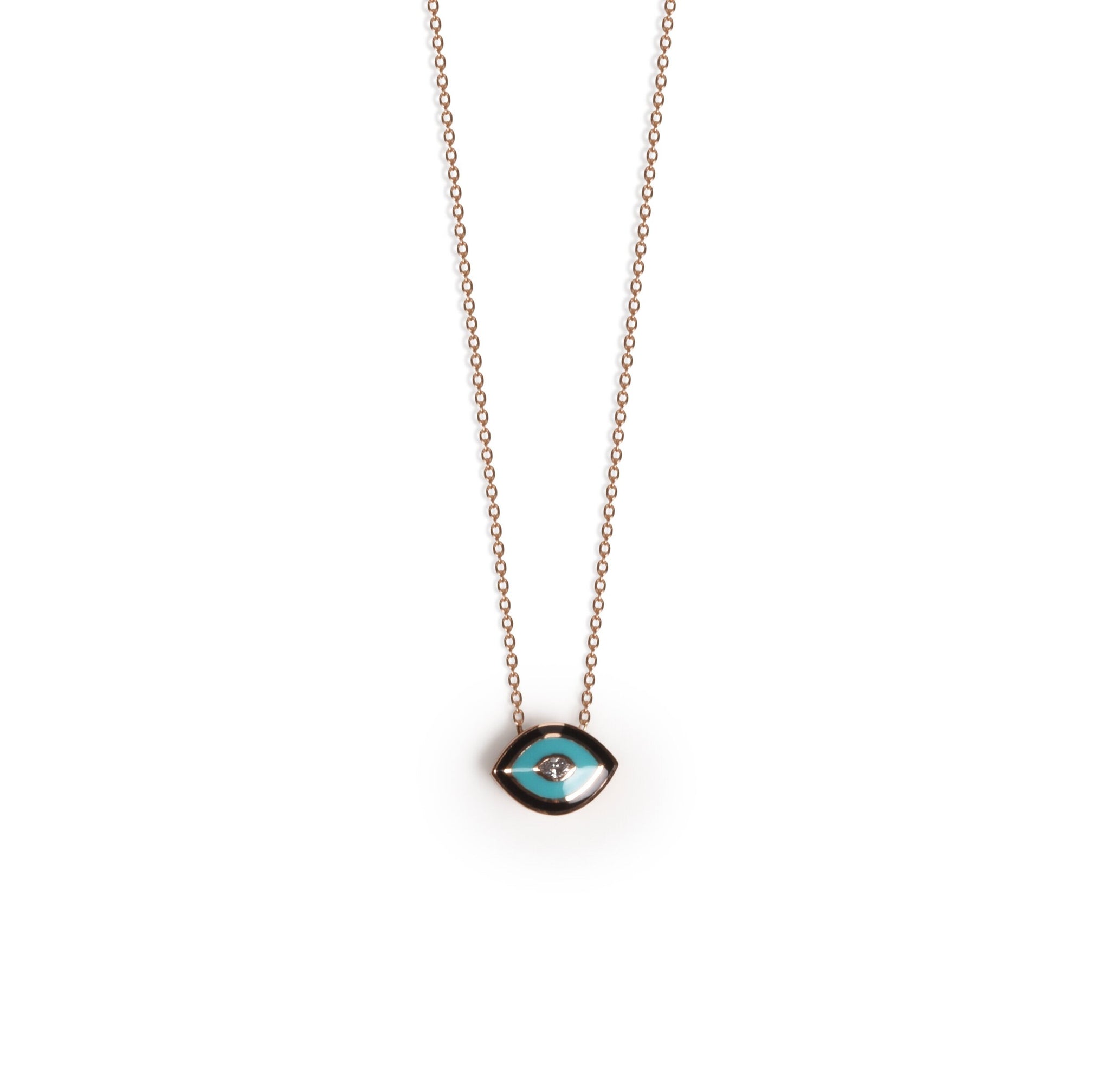 NAYLA ARIDA evil eye necklace