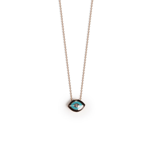 NAYLA ARIDA evil eye necklace