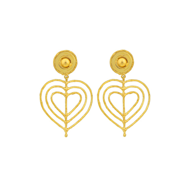 SYLVIA TOLEDANO Valentine earrings