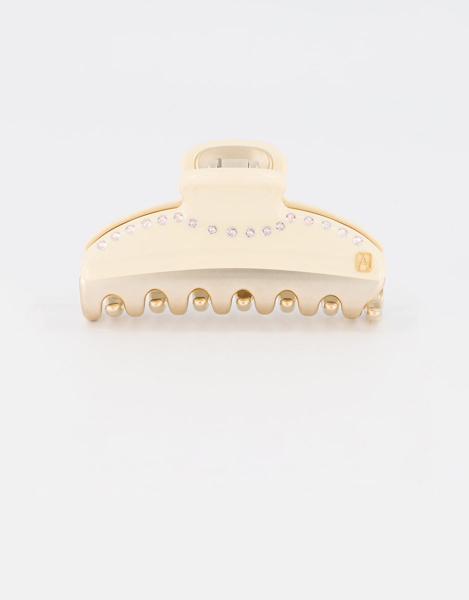 ALEXANDRE DE PARIS ivory Vendome clip