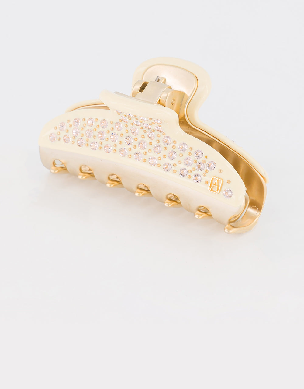 ALEXANDRE DE PARIS Vendome acetate and Swarovski crystals hair clip