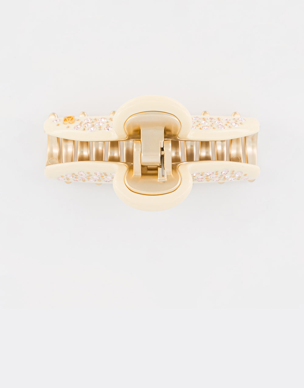 ALEXANDRE DE PARIS Vendome acetate and Swarovski crystals hair clip