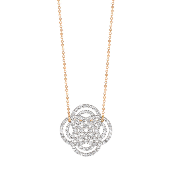 GINETTE NY diamond infinity necklace