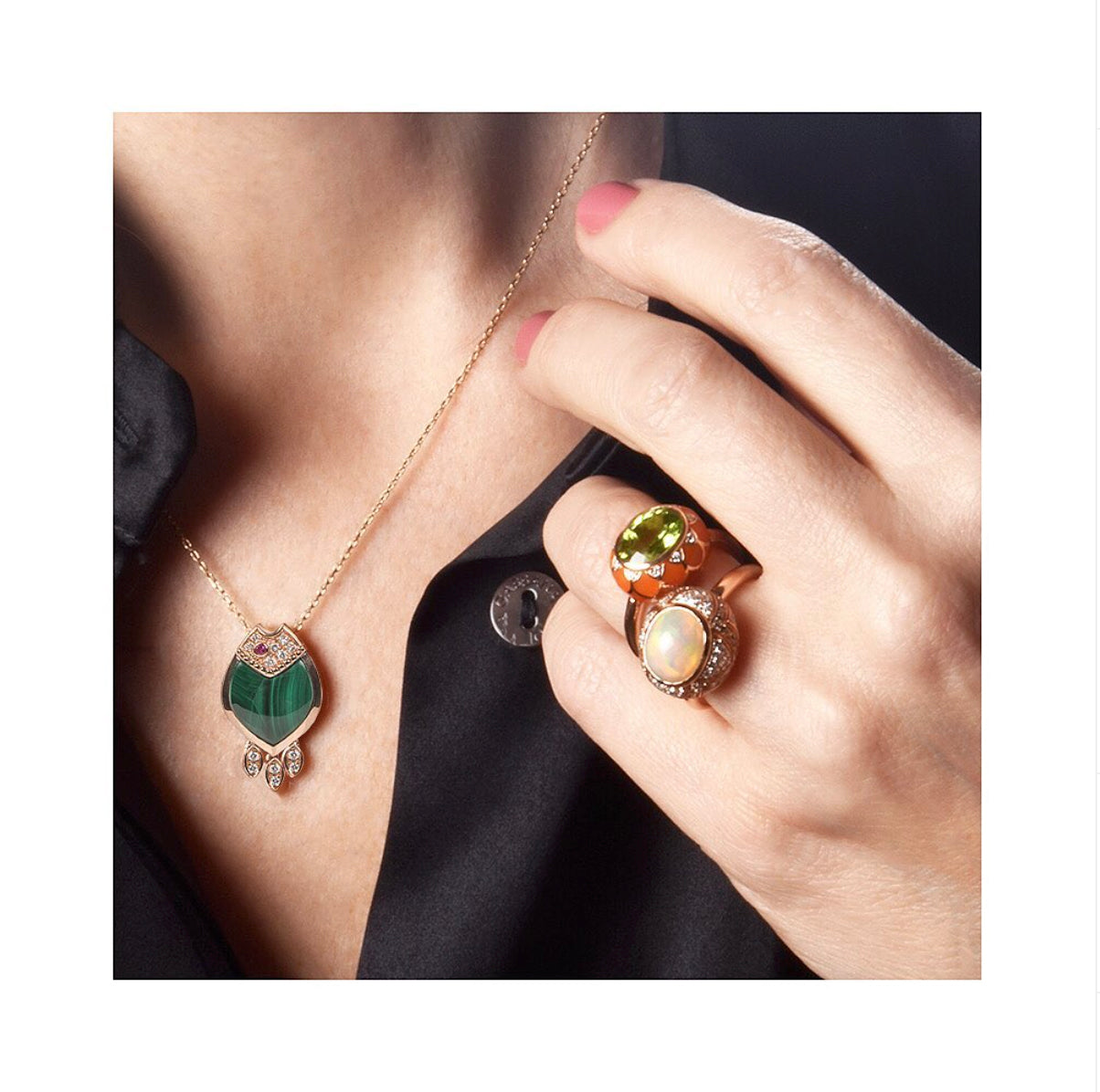 NAYLA ARIDA large Abondance necklace