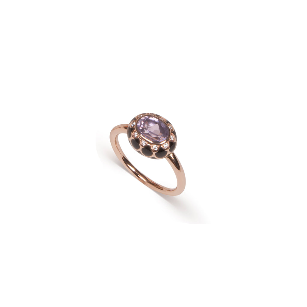 NAYLA ARIDA La Favorite kunzite ring