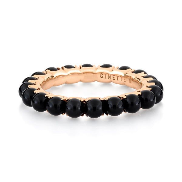 GINETTE NY Maria Onyx Ring