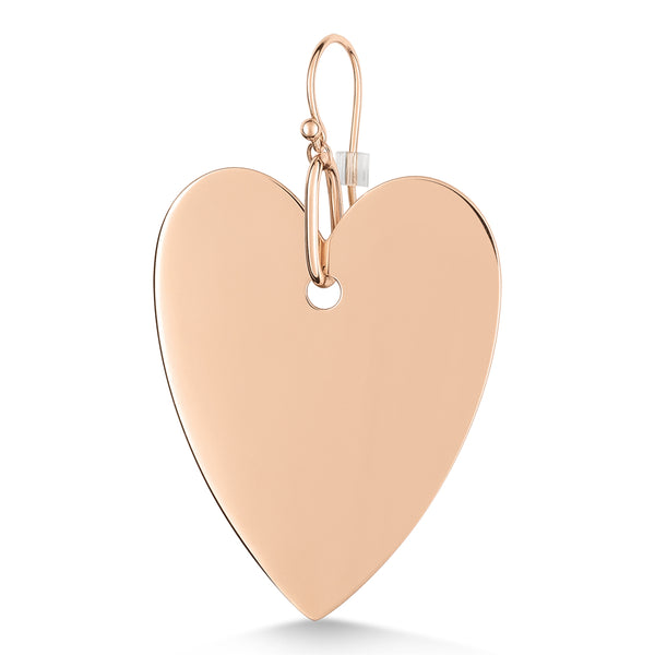 GINETTE NY single heart earring