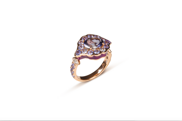 NAYLA ARIDA L'Hypnotic Iolite ring