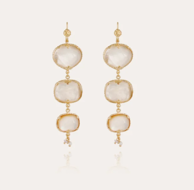 GAS BIJOUX Silene earrings gold