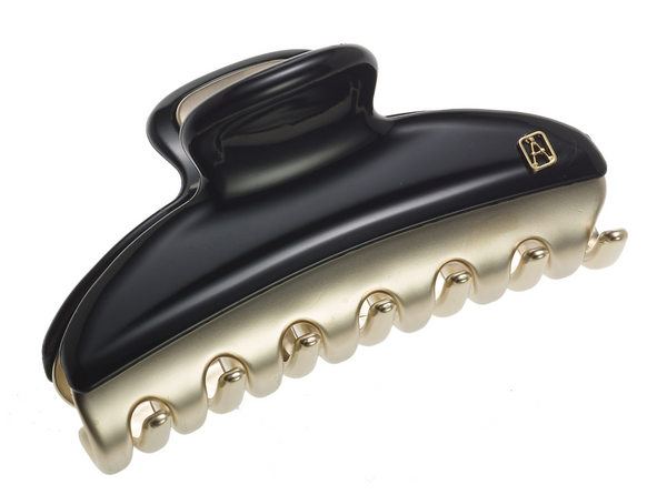 ALEXANDRE DE PARIS black Vendome hair clip