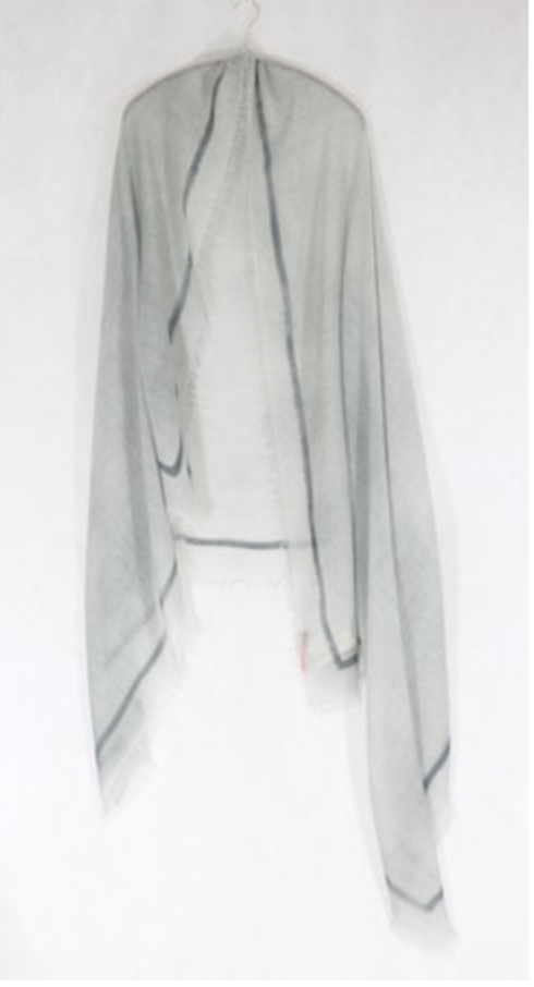 AMA PURE Spray Righino Perla scarf