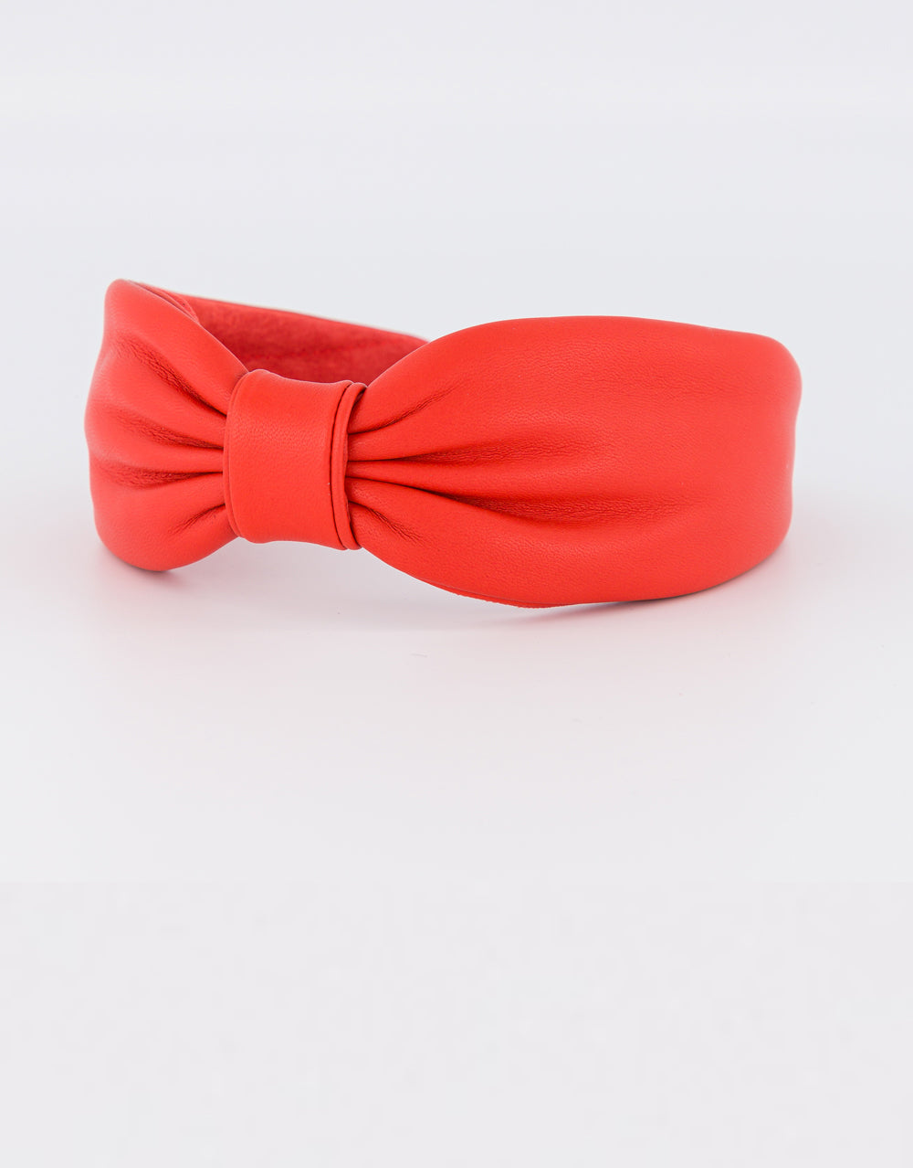 ALEXANDRE DE PARIS Leather headband