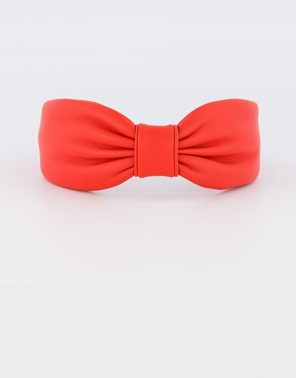 ALEXANDRE DE PARIS Leather headband